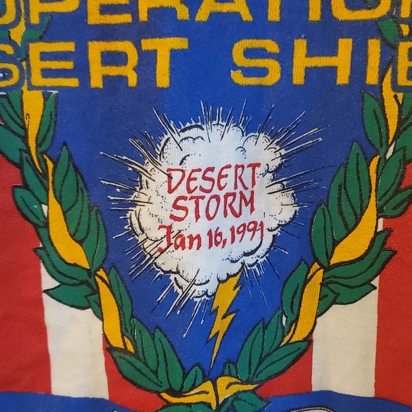 Vintage 1991 desert storm tshirt - Picture 4 of 5